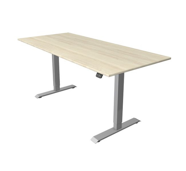 Kerkmann compacttafel B 1800 x D 800 mm, elektrisch in hoogte verstelbaar van 740-1230 mm, esdoorn, 10227750