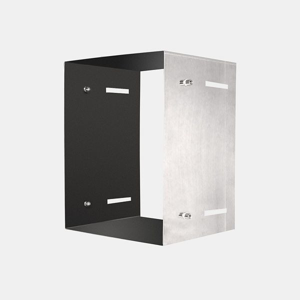 HKW gootverlenging voor deurgootbuis, RVS Ø 250, 285, 300 mm, rechthoekig, 708293R