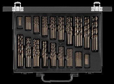 GEDORE rode spiraalborenset diameter 1-10 mm 0,5-delig 170-delig, 3301612