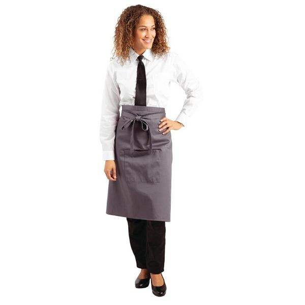 Whites standaard bistroschort grijs, B158
