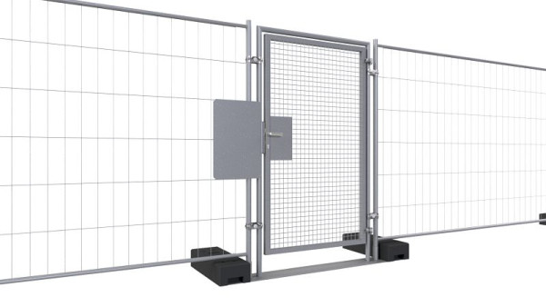 Schake bouwhekdeur gelast uit een stabiele frameconstructie, 3B36T