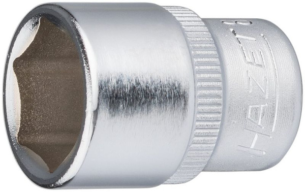 Hazet dop, zeskant, hol vierkant 6,3 mm (1/4"), 13 mm, gekarteld, 850-13