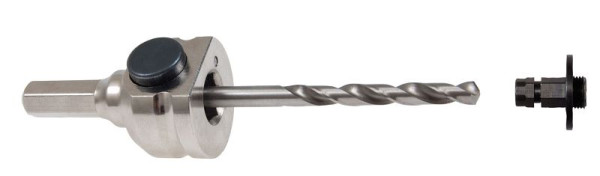 Projahn adapter snelwissel zeskant SW 8.5 met 2 verbindingsstukken en HSS 105 mm, 68301