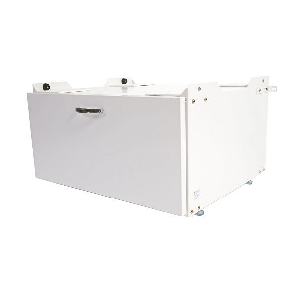Mendler wasmachine onderkast HWC-E50, onderkast verhoging onderstel, lade 33x61x52cm, wit, 67501