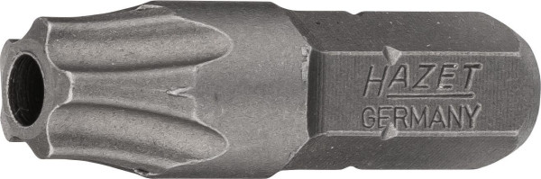 Hazet 5-ster bit, volle zeskant 6,3 (1/4 inch), inwendig 5-ster profiel met spie, 40H, 2225-40H