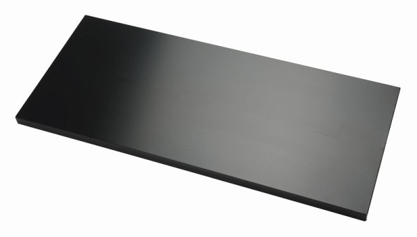 Bisley plank met zijdelings ophangsysteem voor EuroTambour, zwart, ET410SHPS333