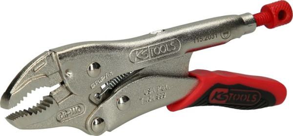 KS Tools griptang met easy release, 30 mm, lengte 125 mm, 115.2031
