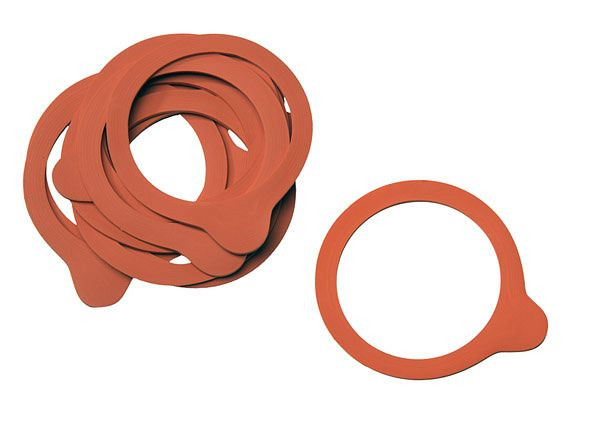 APS rubberen afsluitringen, voor deksels van Weckpotten, natuurrubber, voor potten Ø 9 cm, VE 10, 82394
