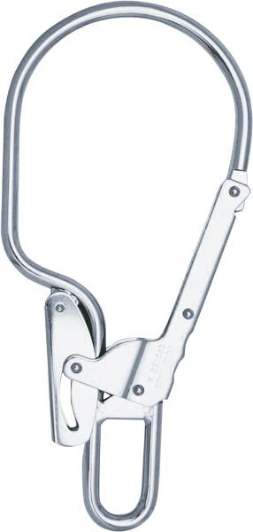 Skylotec karabijnhaak met eenhandsbediening FS 92, staal, met oog, 23 kN, H-017