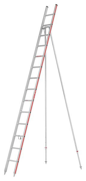 HYMER fruitboomladder volgens DIN 68363, 14 sporten, lengte 4,23 m, 304914