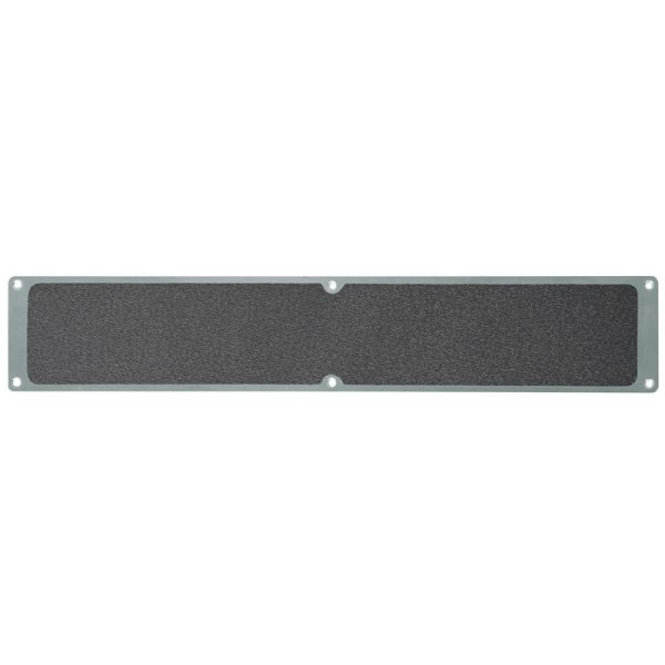 Meelbroek antislipplaat aluminium met m2 antislipcoating, Easy Clean grijs 114x635mm, APM3AF1