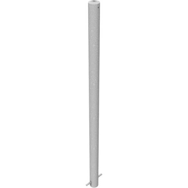 Stone HGS afzetpaal -Bollard-, stationair / voor inbeton, zonder verf, zonder ogen, stalen buis Ø 60 mm, 460