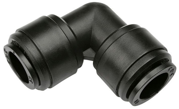 timmer B-WV-12-KU-H2O, hoekverbinder van kunststof voor water, slang Ø: 12 mm, VE: 10 stuks, 03080184