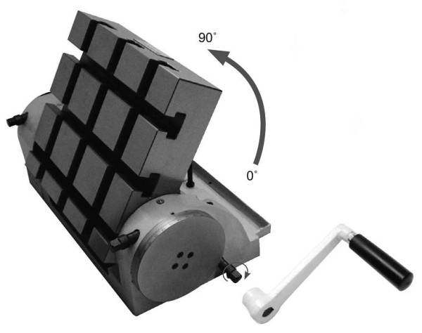 MACK zwenkbare opspantafel 0-90°