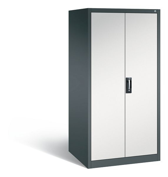 C+P gereedschapskast Acurado, H1950xW930xD800mm, kleur: antracietgrijs/lichtgrijs, verzonken handgreep, 8924-00 S10200