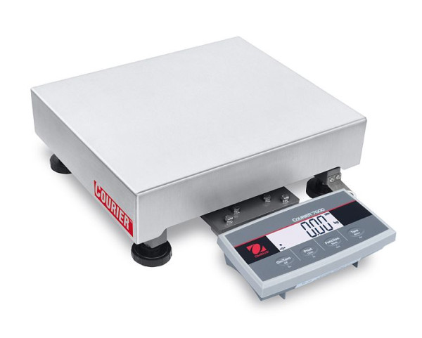 OHAUS Versandwaage i-C71M150L-M, Wägekapazität 150 kg, Ablesbarkeit beim Wiegen 50 g, Plattformgröße: 457 x 457 mm, 30745965