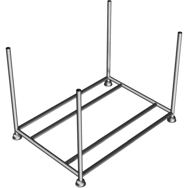 Stein HGS HGS transport- en opslagpallet, 1,00 x 1,45 x 1,06 m, verzinkt, 50143