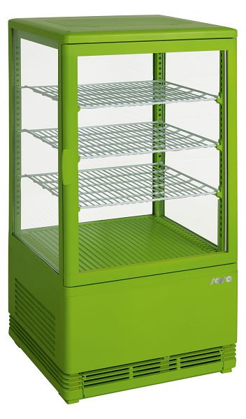 Saro mini-circulatiekoelvitrine model SC 70 groen, 330-10041