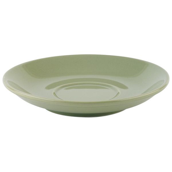 APS koffieschoteltjes groen Ø 14,5 cm, hoogte: 2,5 cm, verpakking van 6, 16013