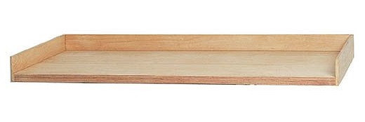 Bedrunka + Hirth werkbank bovenzijde 3-zijdig, beuken multiplex, afmetingen in mm (BxDxH): 1000 x 900 x 120, PA.1090.12