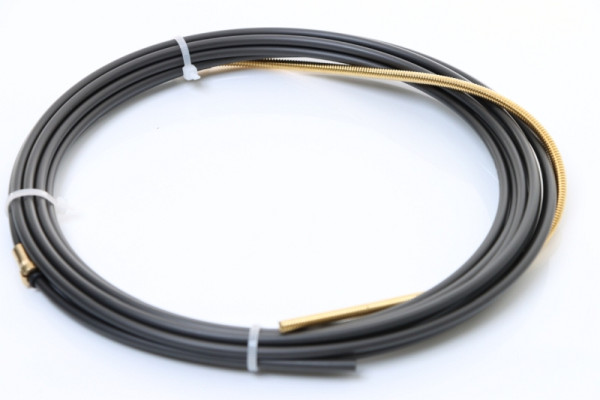 ELMAG carbon PTFE-kern 5 m, voor aluminium, roestvrij staal en Mig-soldeerdraad Ø 0,6 - 0,8 mm 1 stuk verpakking - SB, 59725