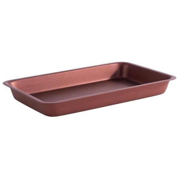 APS dienblad -LEVANTE-, 25,5 x 16 cm, hoogte: 3 cm, RVS, kleur: koperrood, 0,7 liter, 40712
