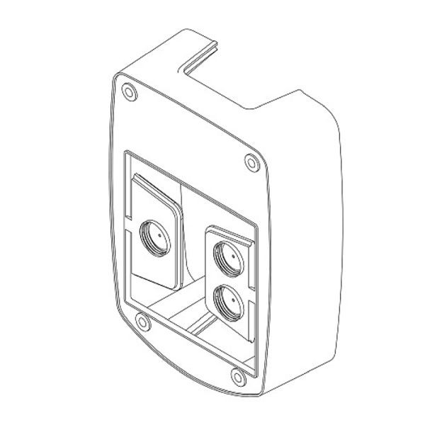 Stein HGS afstandshouder voor handmatige alarmafdekking -e-Cover® small-, 18 mm, 34779