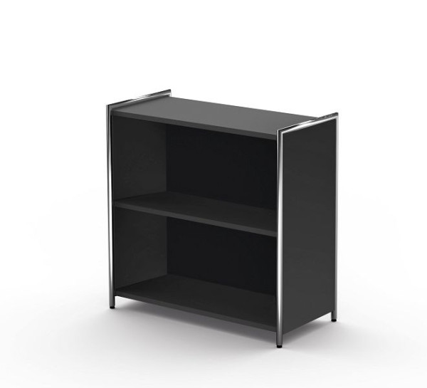 Kerkmann dressoir, voor 2 OH, Artline, B 800 x D 380 x H 780 mm, antraciet, 13734513