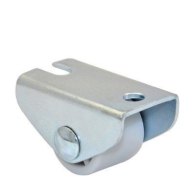 WAGNER Möbel-Bockrolle Durchmesser 15mm, STBL, verzinkt, soft, Tragkraft 20kg, VE: 10 Stück, 1075401