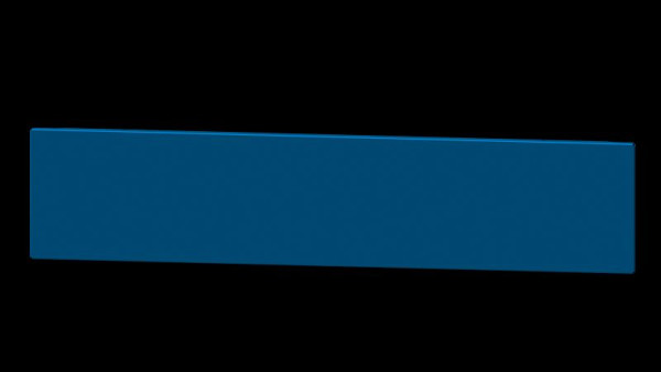 ANKE werkbanken afdeksysteem opbouw, 723 x 150 mm (AM 764), RAL 5010, 960.915