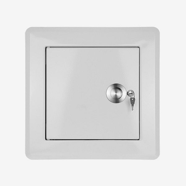 HKW voordeur QUATTRO, wit, 9013