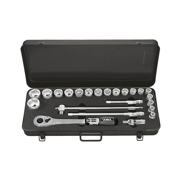 MATADOR dopsleutelset, zeskant, 12,5 (1/2) mm, gewicht: 4900 g, 4114 9230