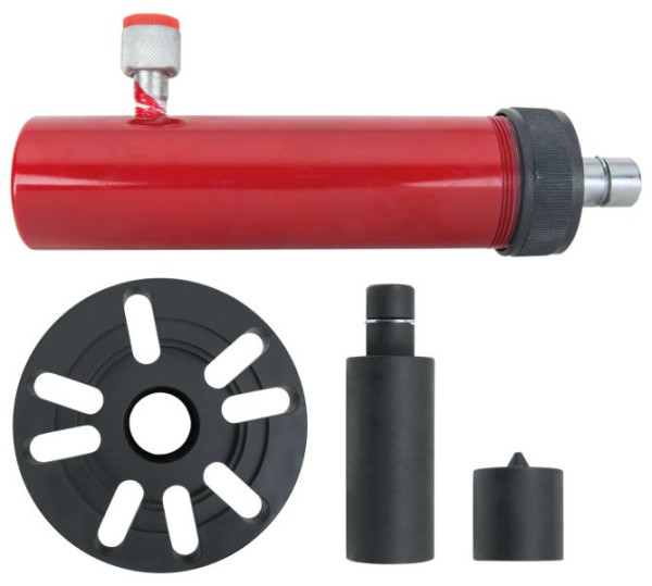 KS Tools Universele poelietrekkerset met hydraulische cilinder, 4-delig, 460.0635