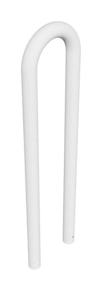 Schake universele beugel van staalbuis Ø 76 x 2,6 mm voor inzetting in beton, totale breedte: 400 mm, totale hoogte: 1500 mm, thermisch verzinkt, 477_07
