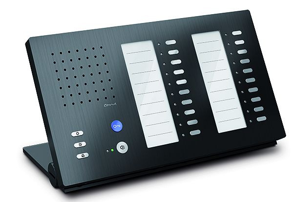 TCS audio binnenstation voor handsfree bellen Carus ADAPTO serie +20 knoppen, tafelmodel zwart, CAI1210-0156