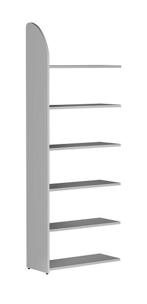 Kerkmann DANTE plankenveld 2250 x 800 mm 6 planken, lichtgrijs, 50982011