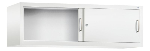 C+P bovenkast Acurado, H500xB1600xD500mm, kleur: verkeerswit, beugelgreep, 1 niveau, 2154-00 S10103