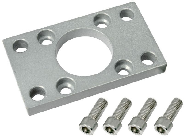 timmer ZTI-BEF-C/D-32, kop/bodem flens montage, 1 flens, 4 montage schroeven, 31601006