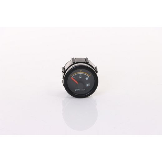 ELMAG brandstofmeter (analoog) 56 mm - 12 volt, inclusief minimumniveaulamp voor stroomgeneratoren, 9503698