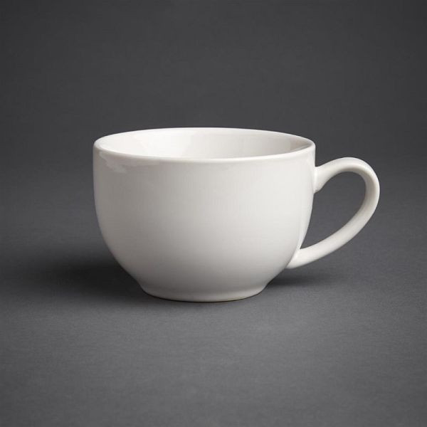 Olympia Cafe cappuccinokopjes wit 34cl, VE: 12 stuks, GK077