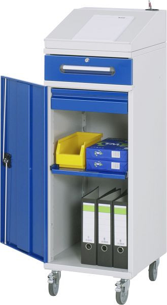 RAU zijkast sta bureau - model 03, B450 x D520 x H1235/1345 mm, 07-450-M03F.11