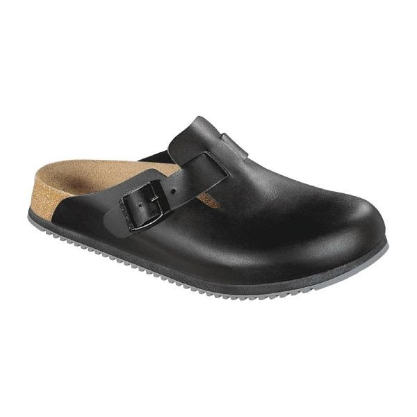 Birkenstock Boston Super Grip Klompen zwart maat 41, BB129-41