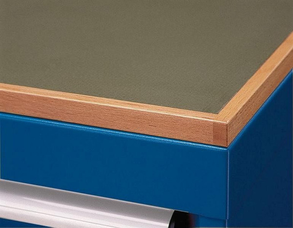 KLW afdekplaat linoleum 21 mm dik, plaatafmetingen: 572 x 605 x 21 mm B x D x S voor ladekastenserie, SEA-PL