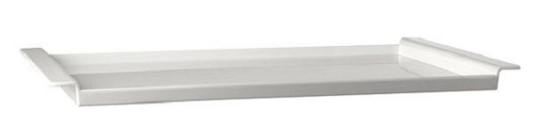 APS dienblad -BROODSTATION-, 59,5 x 35,5 cm, hoogte: 3,5 cm, melamine, wit, 83615