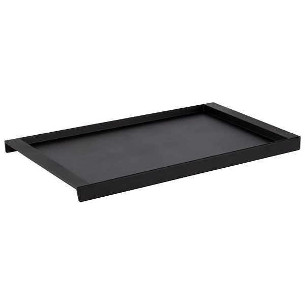 APS dienblad / onderstel, 67 x 38 cm, hoogte: 4 cm melamine, zwart, 85225