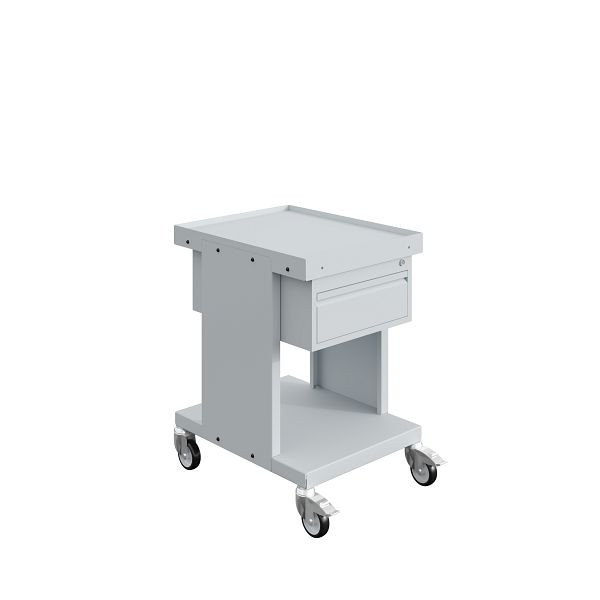 SOFAME SV etagewagen met ladenblok 1 lade H150 mm, antracietgrijs RAL 7016, W020070022GA