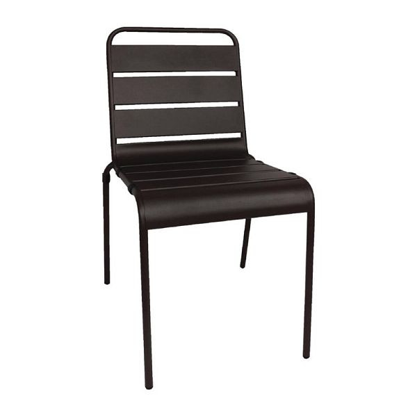 Bolero bistrostoelen staal zwart, VE: 4 stuks, CS728
