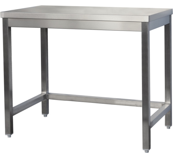 A&S Gastro RVS werktafel gelast, diepte 700mm, zonder onderstel, AISI 304, 2000 x 700 x 850 mm, ART207