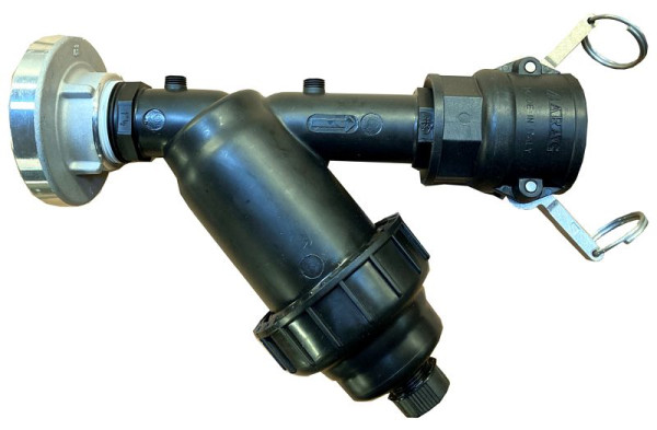 Ebinger voorfilter met aansluitingen (voor het nemen van water uit putten), met Storz C voor E-Rain, 5.001.009