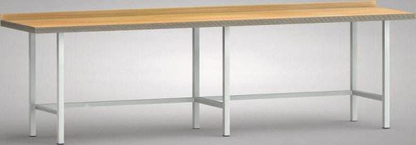 KLW standaard werkbank - 3000 x 700 x 900 mm L x D x H (ERGO uitvoering), WS302E-3000M40-X7000